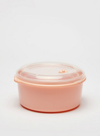 Set of 3 - Solid Storage Container with Lid