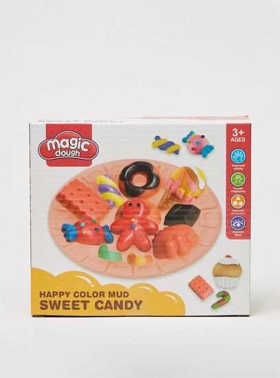 Happy Color Mud Sweet Candy Magic Dough Playset