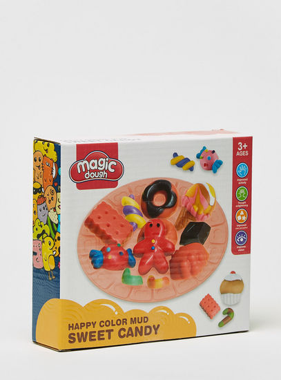 Happy Color Mud Sweet Candy Magic Dough Playset