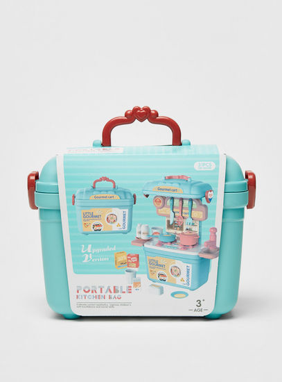 Portable Kitchen Playset with Case