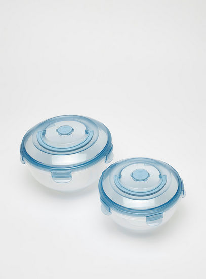 Set of 2 - Food Container with Lid-Jars-image-1