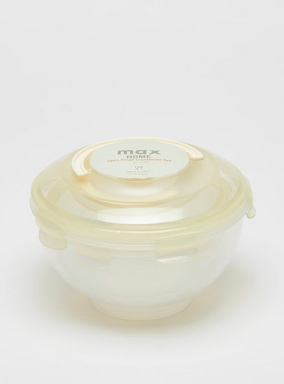Set of 2 - Food Container with Lid-Jars-image-0