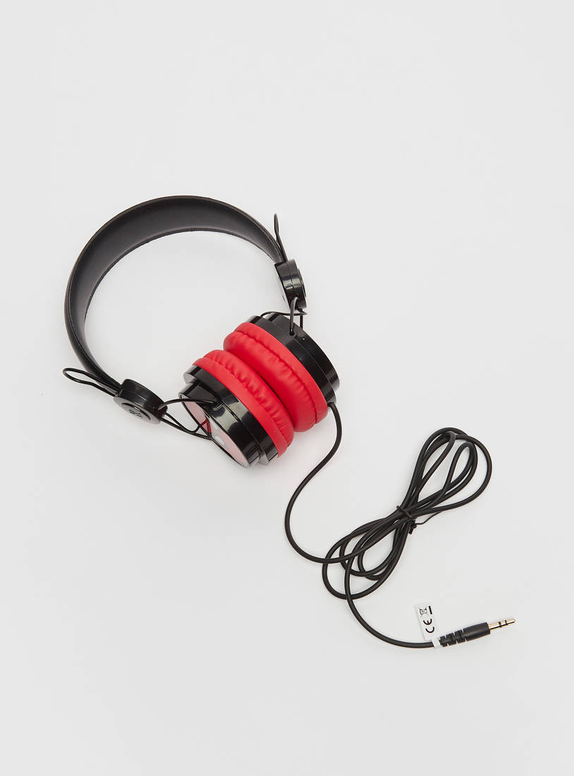 Spiderman Print Headphones-Travel Accessories-image-0