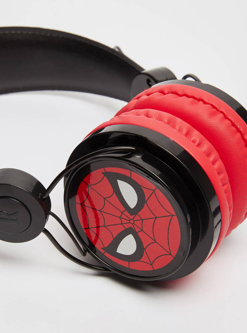 Spiderman Print Headphones-Travel Accessories-image-1
