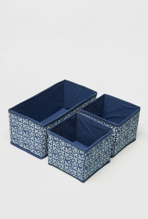 Printed 3-Piece Storage Box Set-mxhome-bathroomessentials-laundryhampersandstorage-1