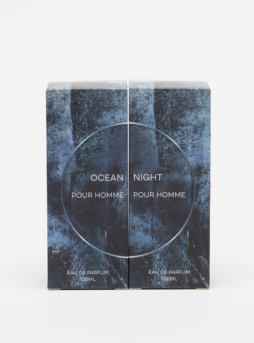Ocean Night 2-Piece Eau de Parfum Set for Men - 100 ml-Fragrances-image-0