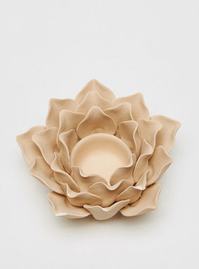 Floral Ceramic Tealight Holder