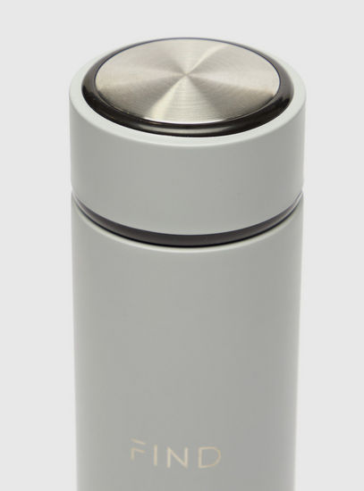 Typographic Print Thermo Flask with Screw Lid - 500 ml