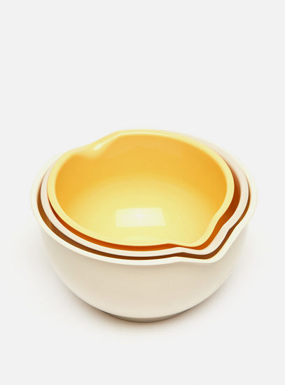 Solid 3-Piece Mixing Bowl Set