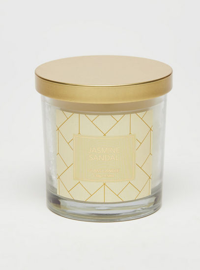 Jasmine Sandal Jar Candle with Lid