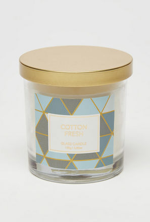 Cotton Fresh Jar Candle with Lid