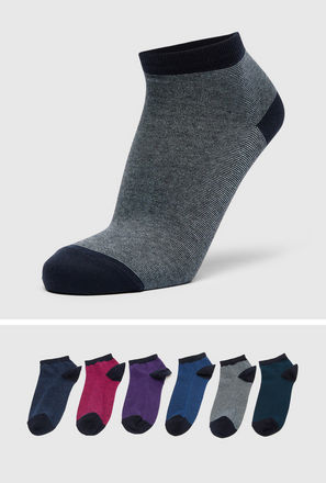 Set of 6 - Assorted Ankle Length Socks