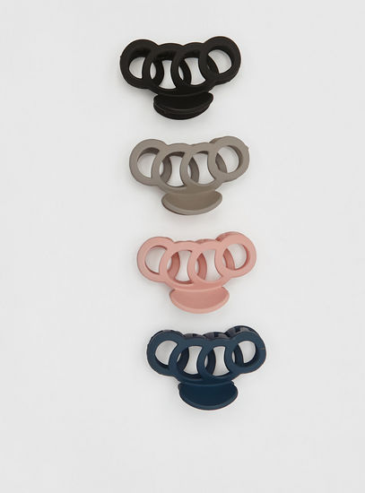 Set of 4 - Solid Hair Clamp