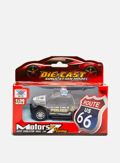 Die Cast Police Toy Car