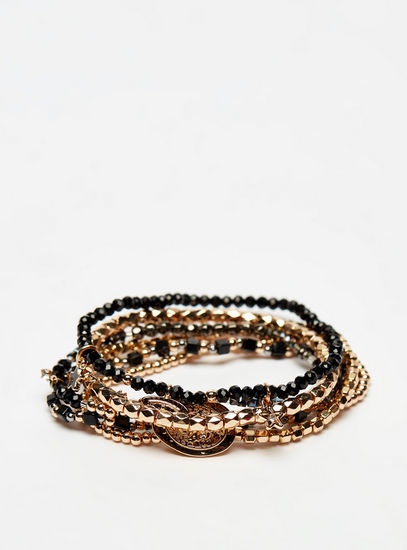 Set of 6 - Beaded Bracelet-Bangles & Bracelets-image-0