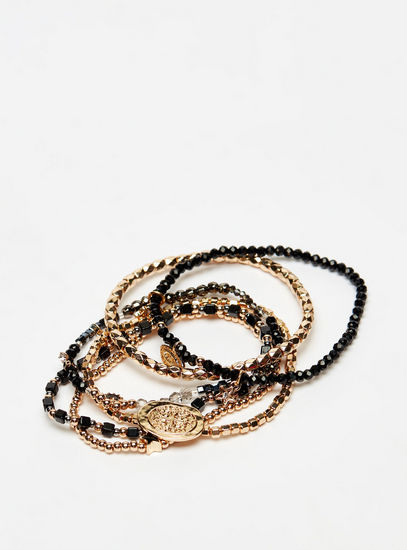 Set of 6 - Beaded Bracelet-Bangles & Bracelets-image-1