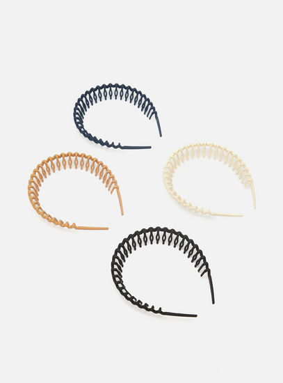 Set of 4 - Solid Hairband