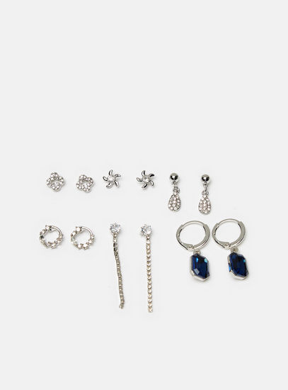 Set of 6 - Embellished Earring