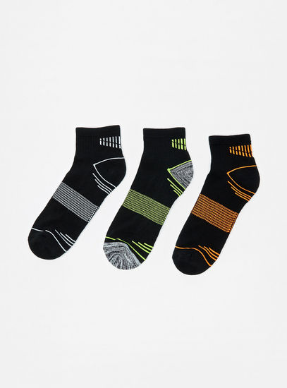 Set of 3 - Printed Crew Length Socks-Socks-image-1