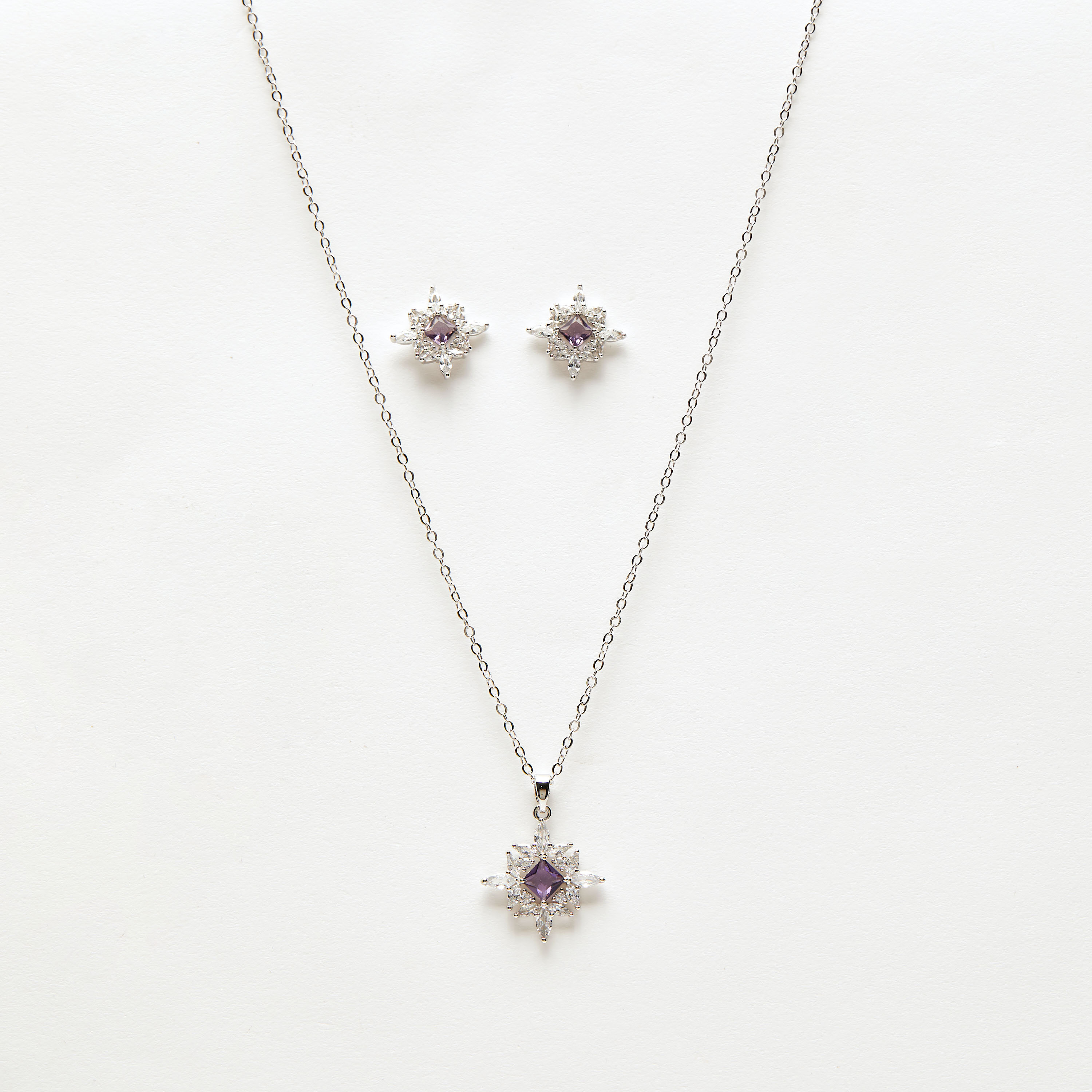 Crystal necklace store sets online shopping