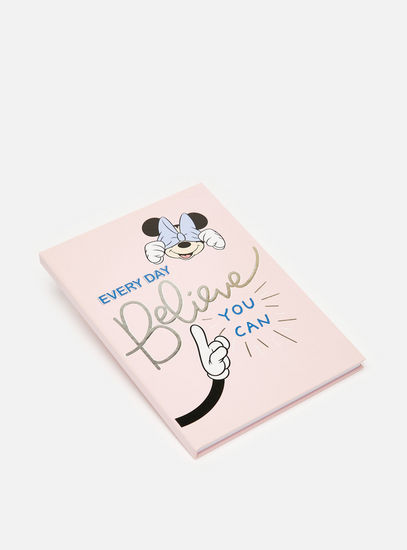 Minnie Mouse Print Ruled Notebook