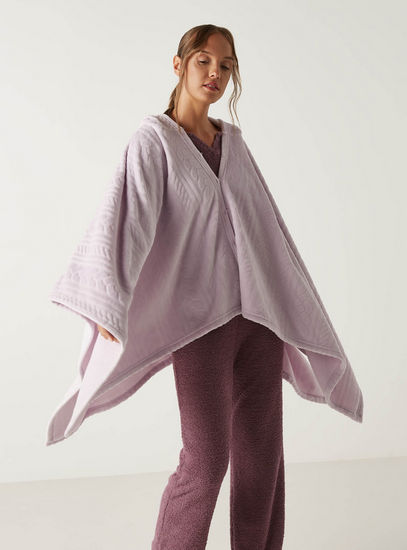 Textured Blankie with Hood-Sleepshirts & Gowns-image-1