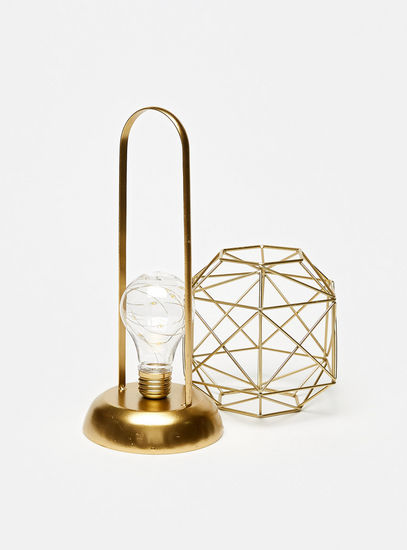 Decorative Metallic LED Lamp