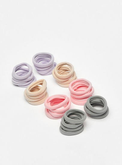Assorted Solid Hair Tie Set