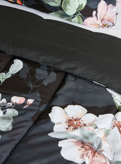 Floral Print 2-Piece Single Comforter Set - 230x220 cms-Comforters & Quilts-image-1