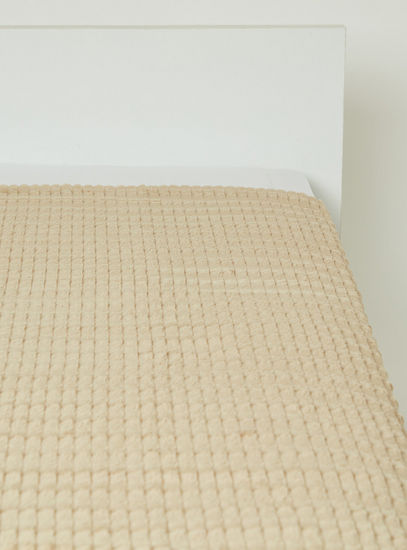 Plush Textured Throw - 120x150 cms-Throws & Blankets-image-0