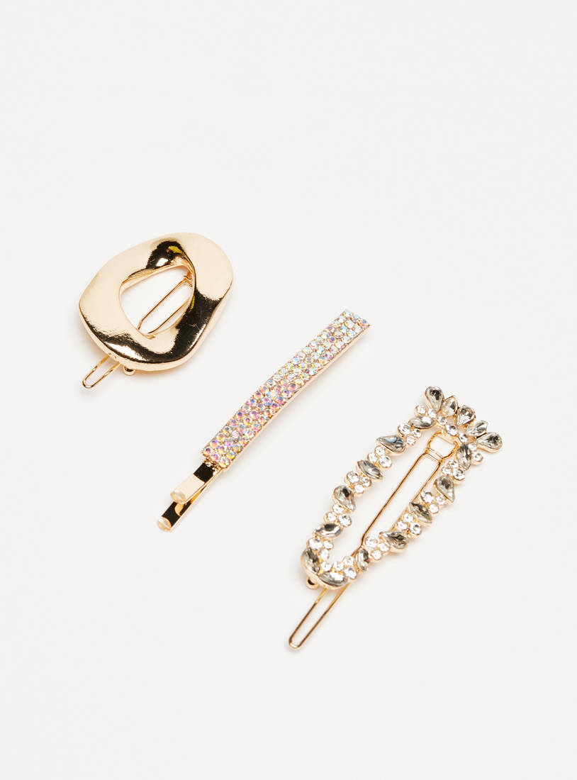 Pack of 3 - Assorted Embellished Hairpin-Sets-image-0