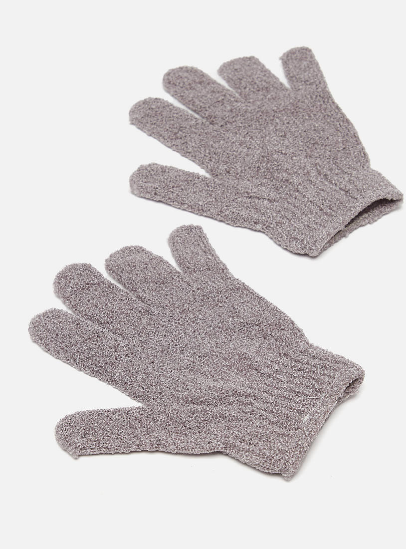 Textured Bath Gloves Set-Other Accessories-image-1