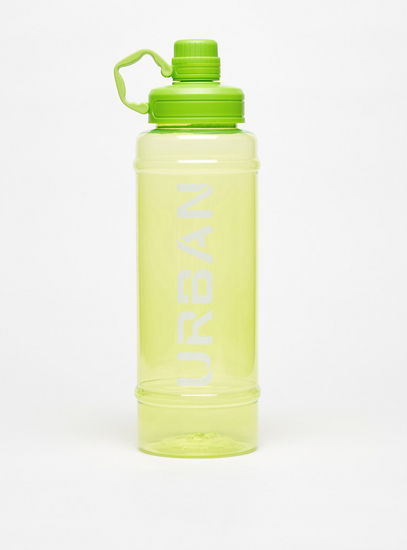 Typography Print Water Bottle-Water Bottles-image-0