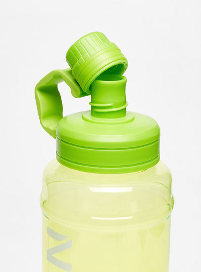 Typography Print Water Bottle