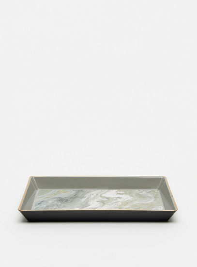 Marbled Detail Serving Tray