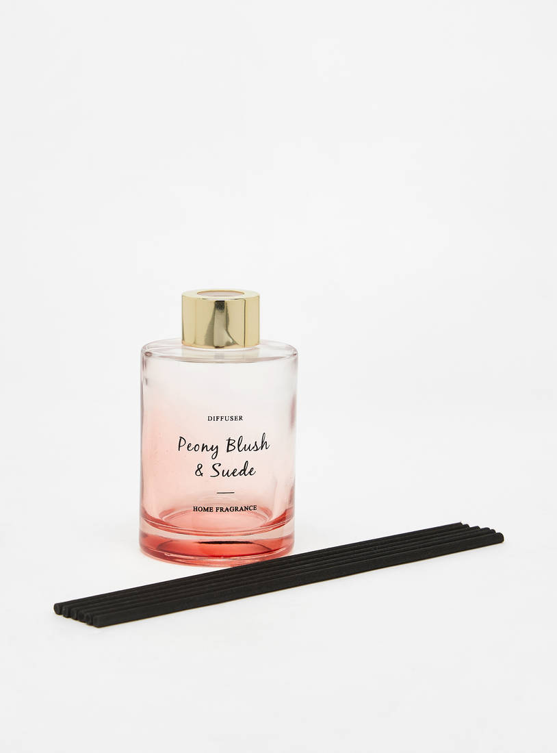Peony Blush and Suede Reed Diffuser Set-Reed Diffusers-image-0