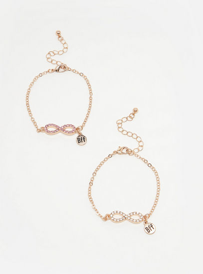 Set of 2 - Embellished Bracelet