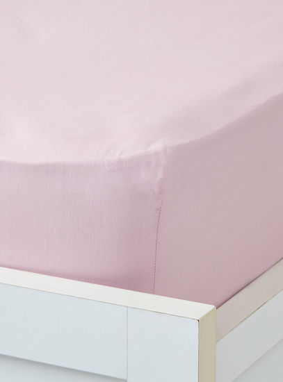 Solid Fitted Sheet - 200x90 cms