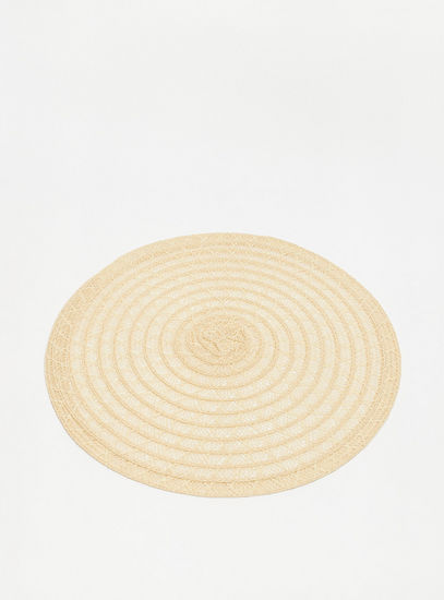 Weave Textured Round Placemat