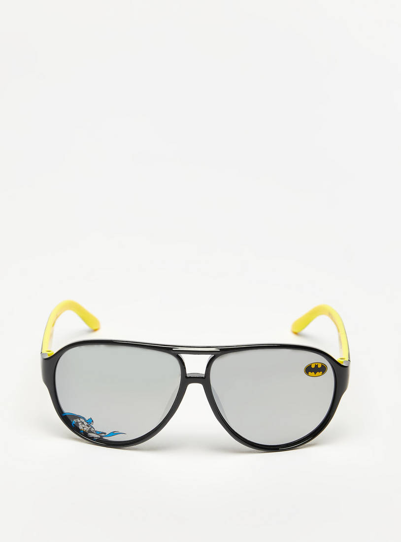 Batman Print Sunglasses with Nose Pads-Sunglasses-image-0