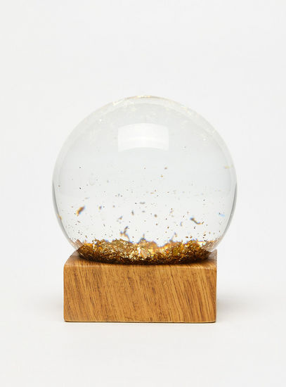 كرة ديكور مائية مزيّنة بجليتر-ديكور المنزل-image-0