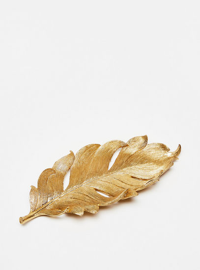Leaf-Shaped Decorative Tray-Home Décor-image-0