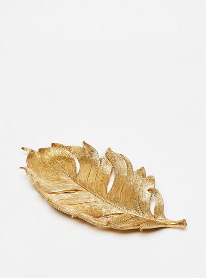 Leaf-Shaped Decorative Tray-Home Décor-image-1