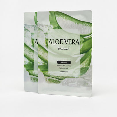 Pack of 2 - Aloe Vera Face Mask-Face-image-1