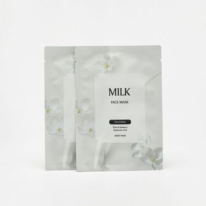 Pack of 2 - Milk Face Mask-Face-image-0