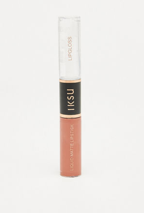 IKSU 2-in-1 Lip Gloss and Lipstick