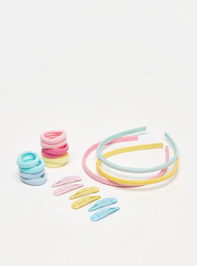 Assorted 19-Piece Hair Accessory Set