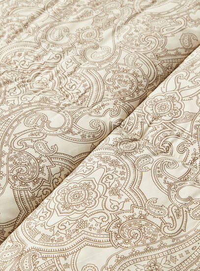Paisley Print 3-Piece King Comforter Set - 230x220 cms-Comforters & Quilts-image-1
