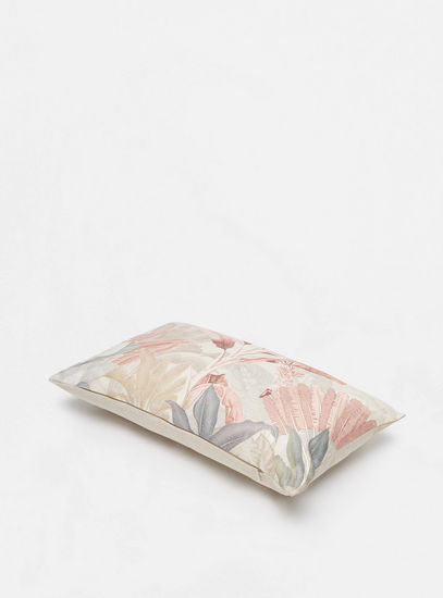 Floral Print Filled Cushion - 30x50 cm-Cushions-image-1