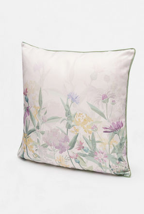 Floral Print Filled Cushion - 45x45 cm-mxhome-homefurnishings-cushionsandpillows-cushions-3
